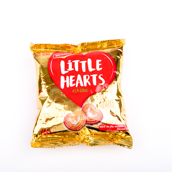 Britannia Little Hearts Biscuits 50.5g