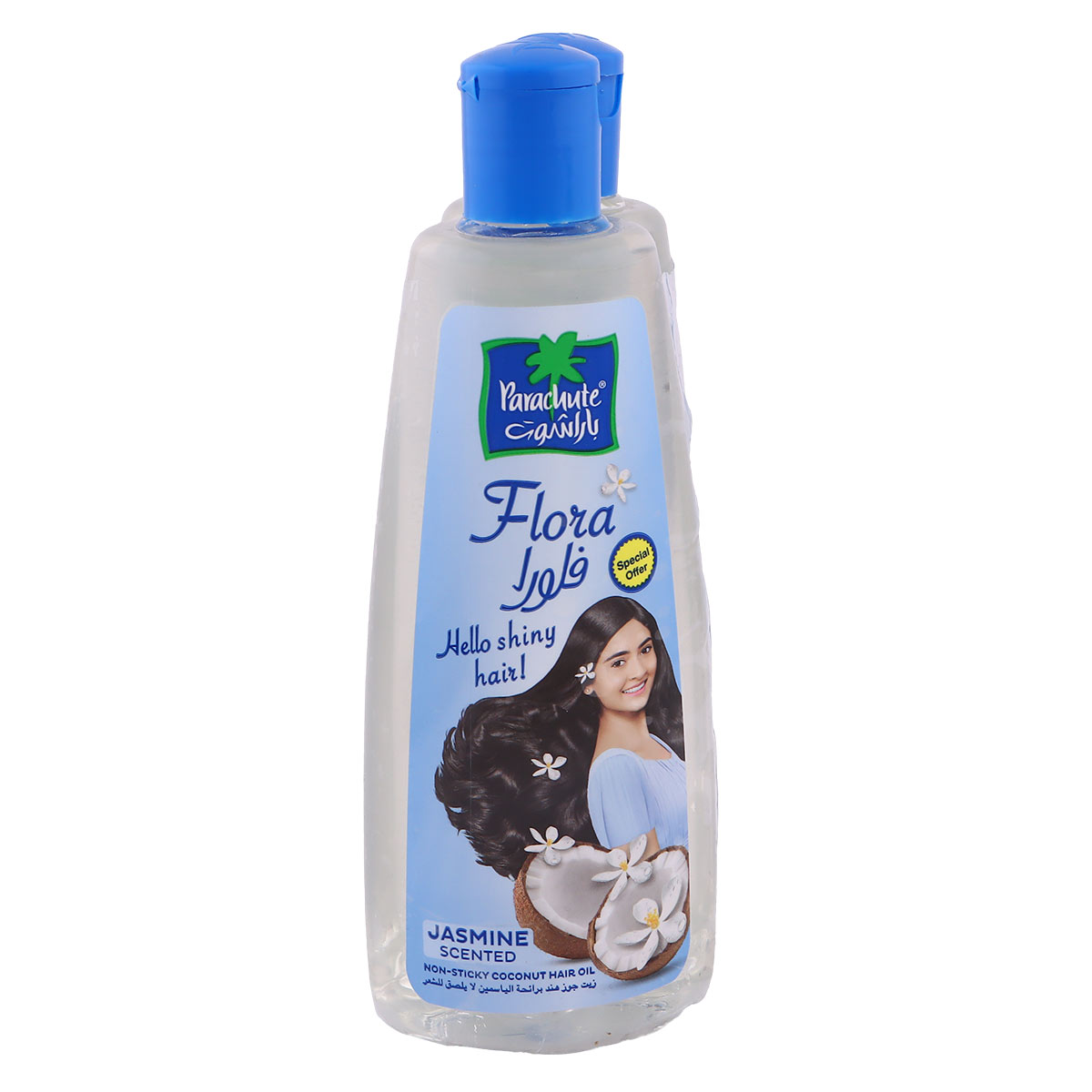 Parachute Hair Oil Flora Jasmine Scented 2x300ml
