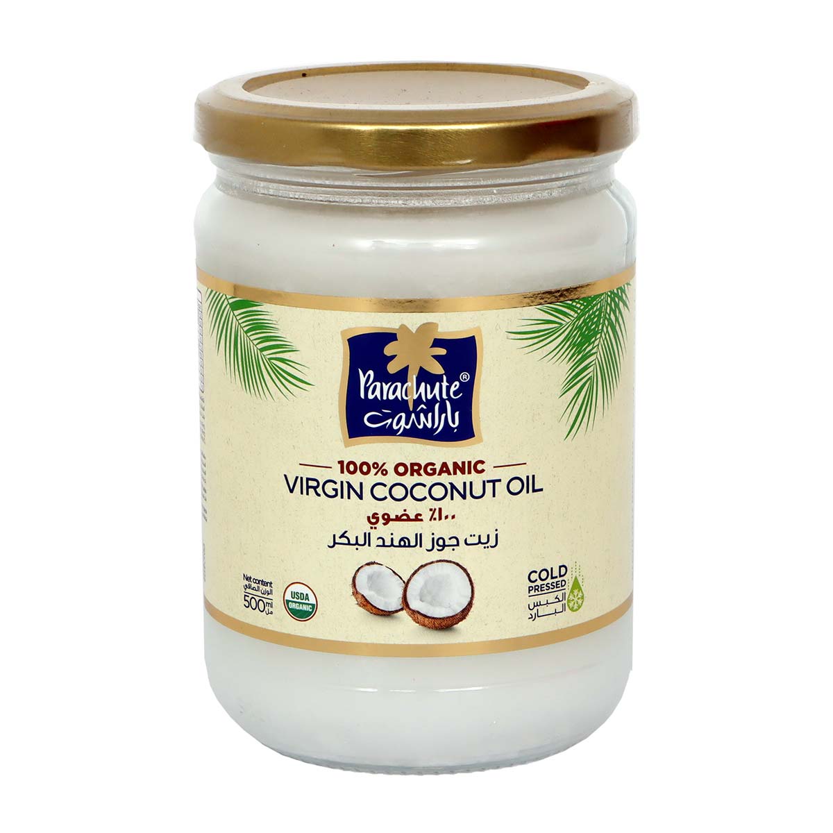 Parachute Organic Virgin Coconut Oil 500g