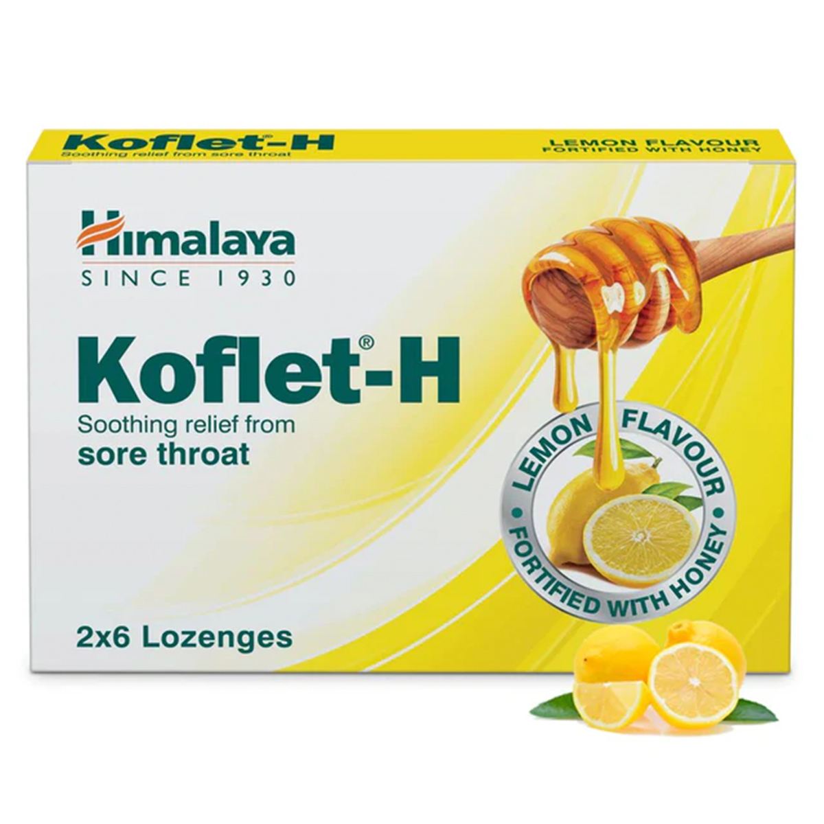 Himalaya Koflet H Lemon Lozenges 2x6