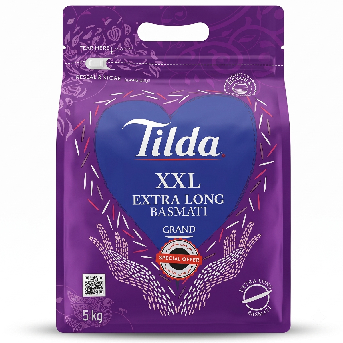 Tilda Extra Long Basmati Rice 5kg