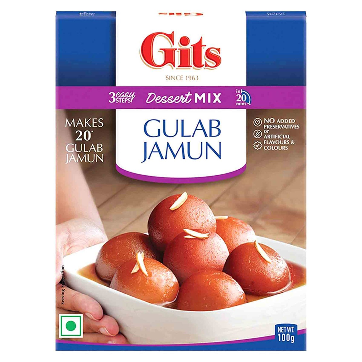 Gits Gulab Jamun Mix 100gm