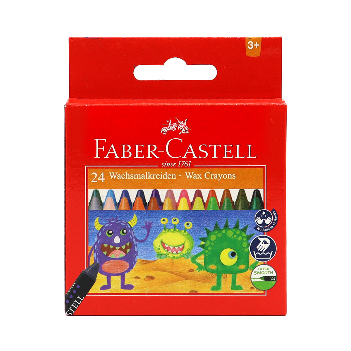 Wax Crayons 24Colors Small Size