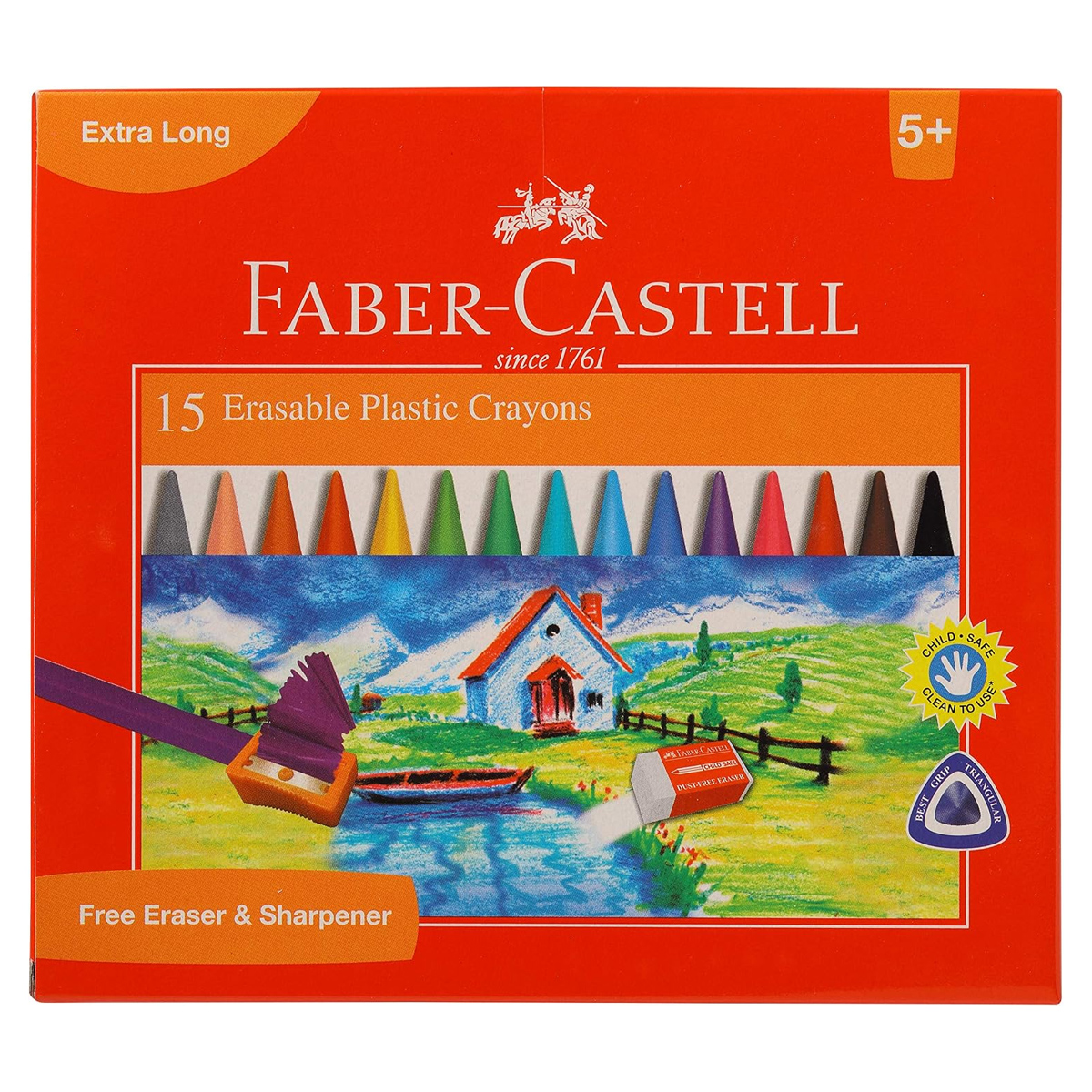 Erassable Crayons 15 Colors