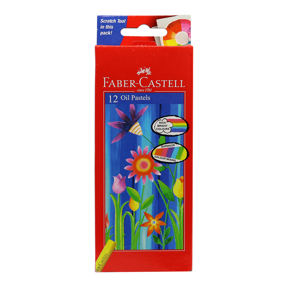 Faber Castell Oil Pastels 12 Colors