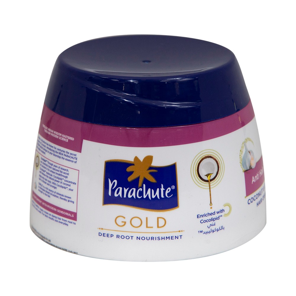 Parachute Gold Anti Hair Fall Coconut And Garlic Hair Cream White 140ml