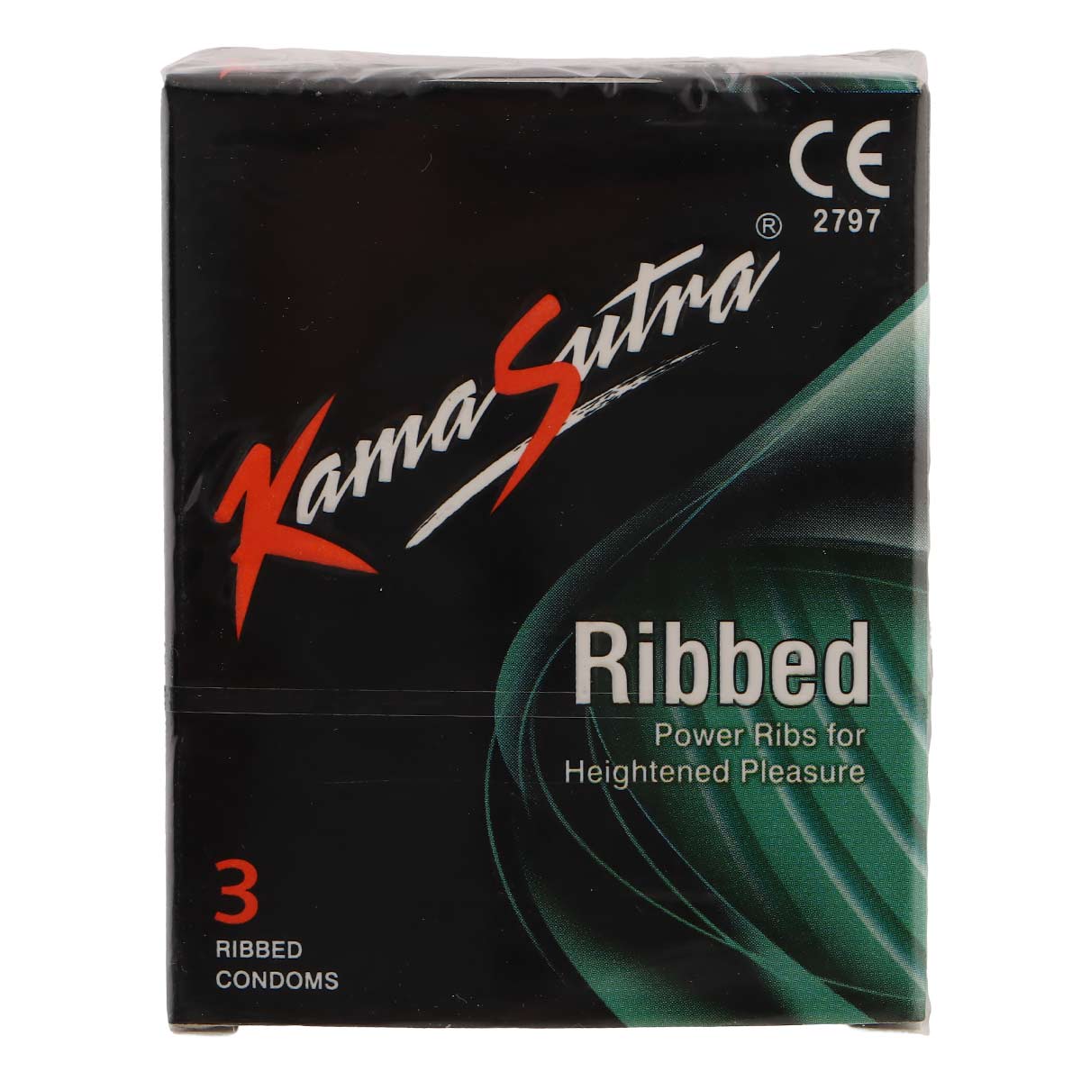 Kama Sutra Ribbed 3 Condoms