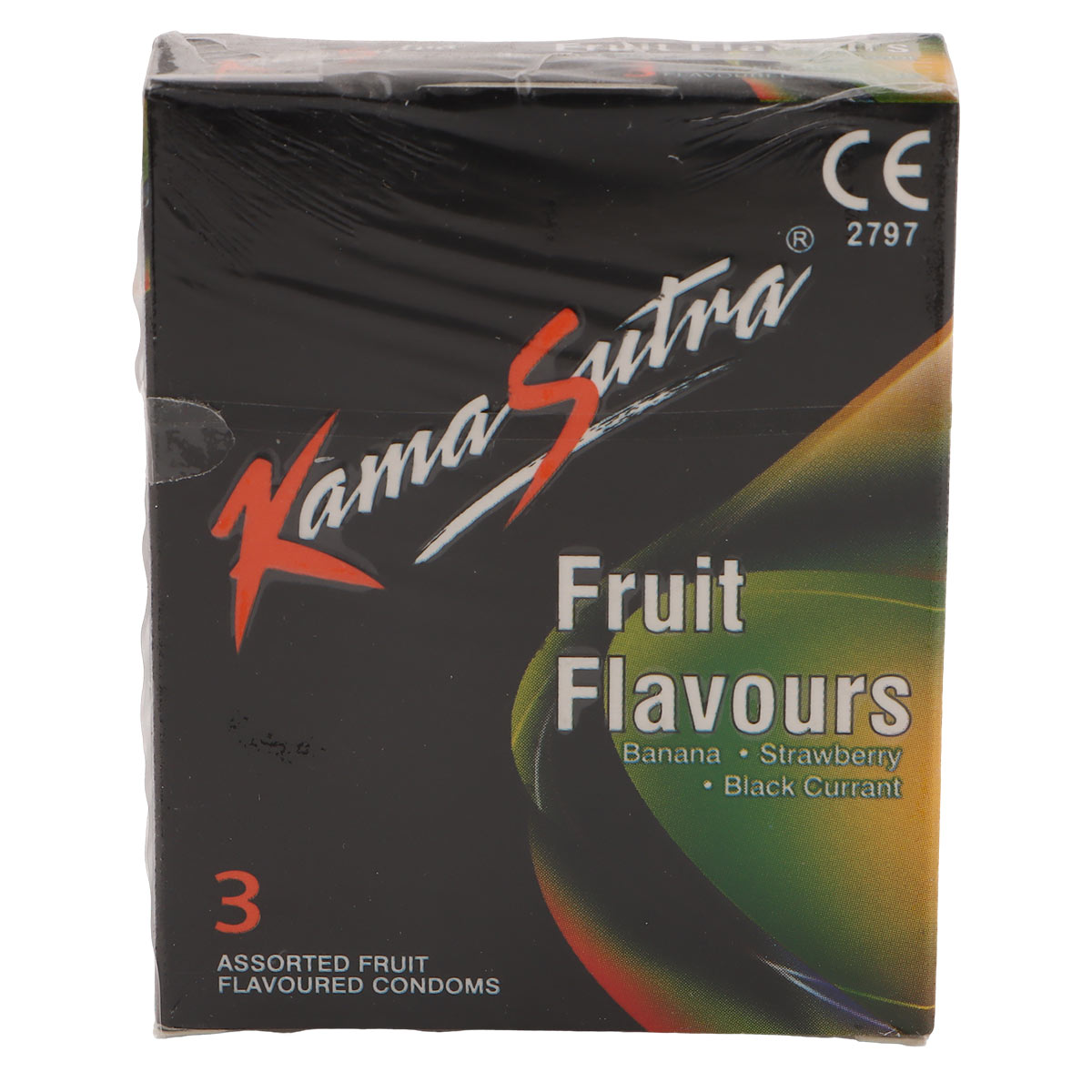 Kama Sutra Fruit Flavours Assorted 3 Condoms