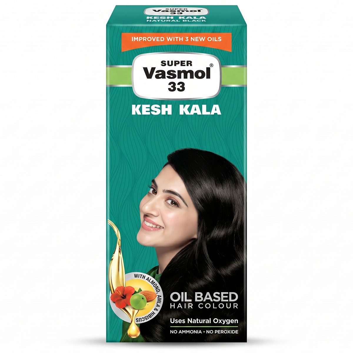 Super Vasmol Kesh Kala Oil Based Hair Color 100ml
