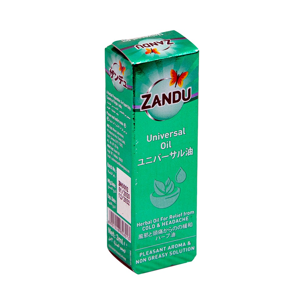 Zandu Universal Oil 3 Ml