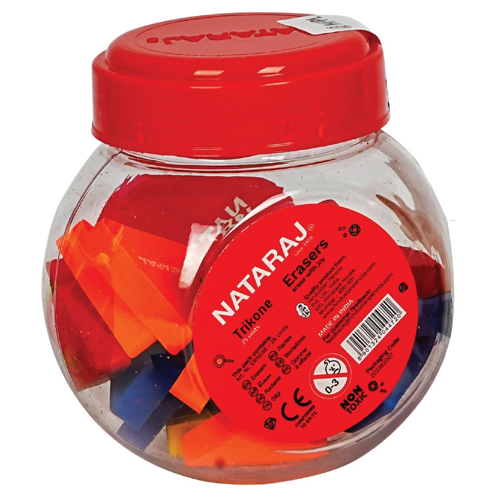 Natraj Eraset Jar