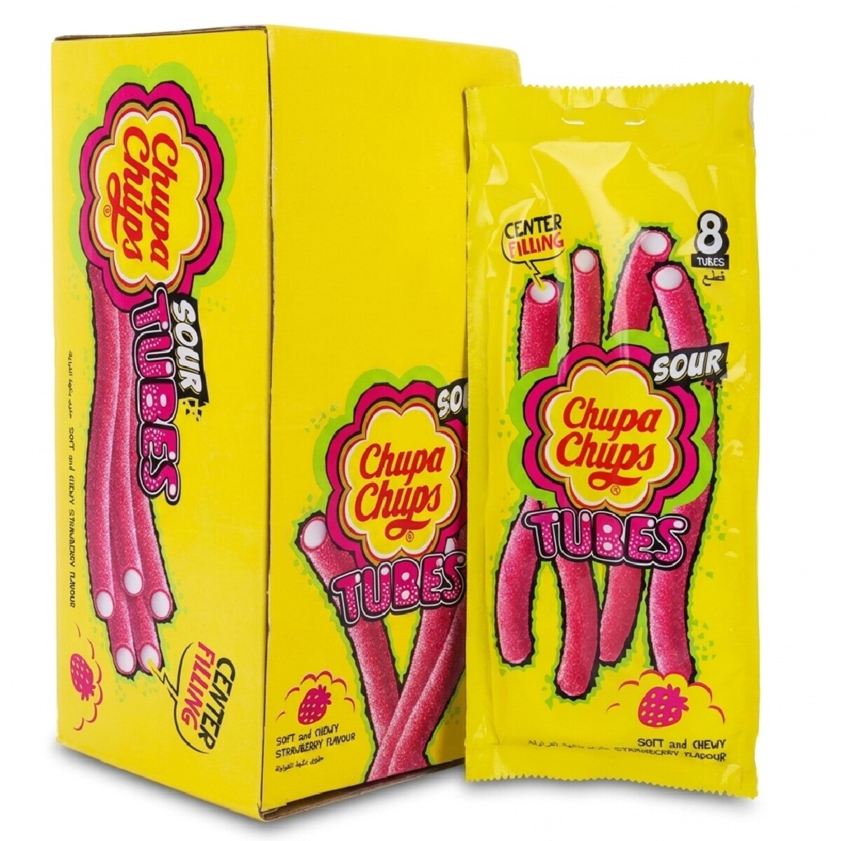 Chupa Chups Sour Tubes 12x80g