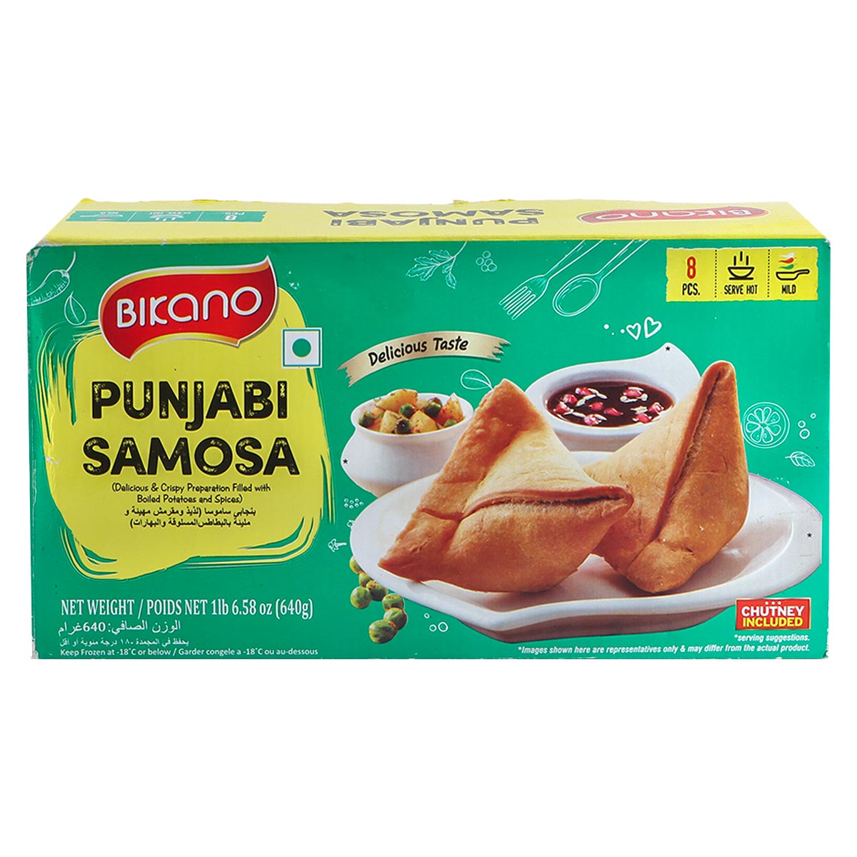 Frozen Punjabi Samosa 640g