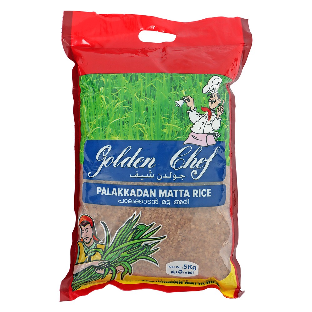 Golden Chef Palakkadan Matta Rice 5Kg