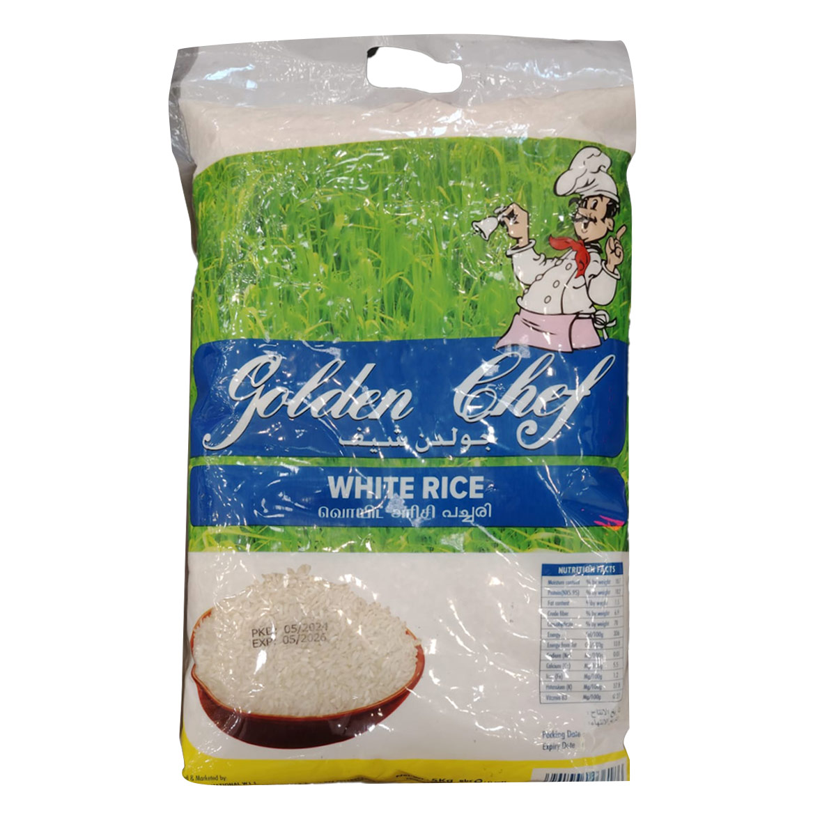 Golden Chef White Rice 5kg