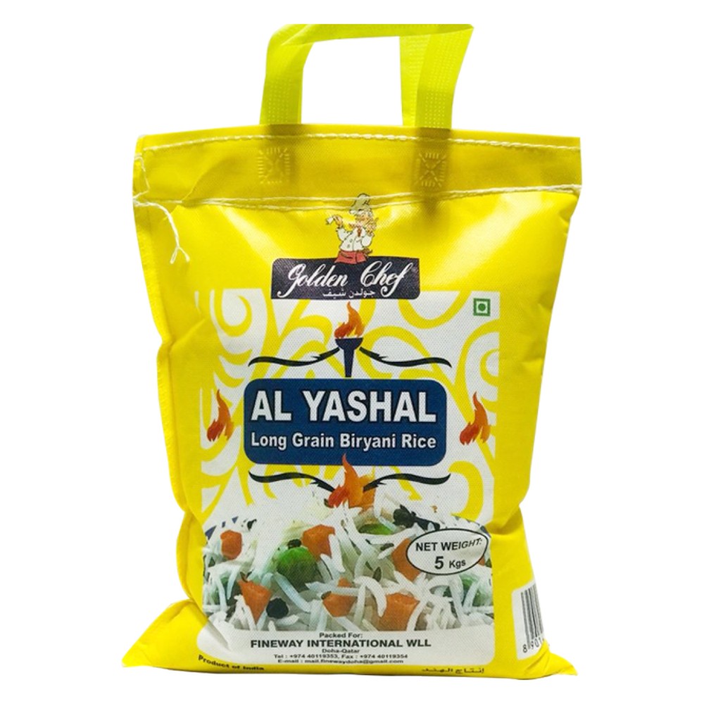 Al Yashal Long Grain Rice 5 Kg