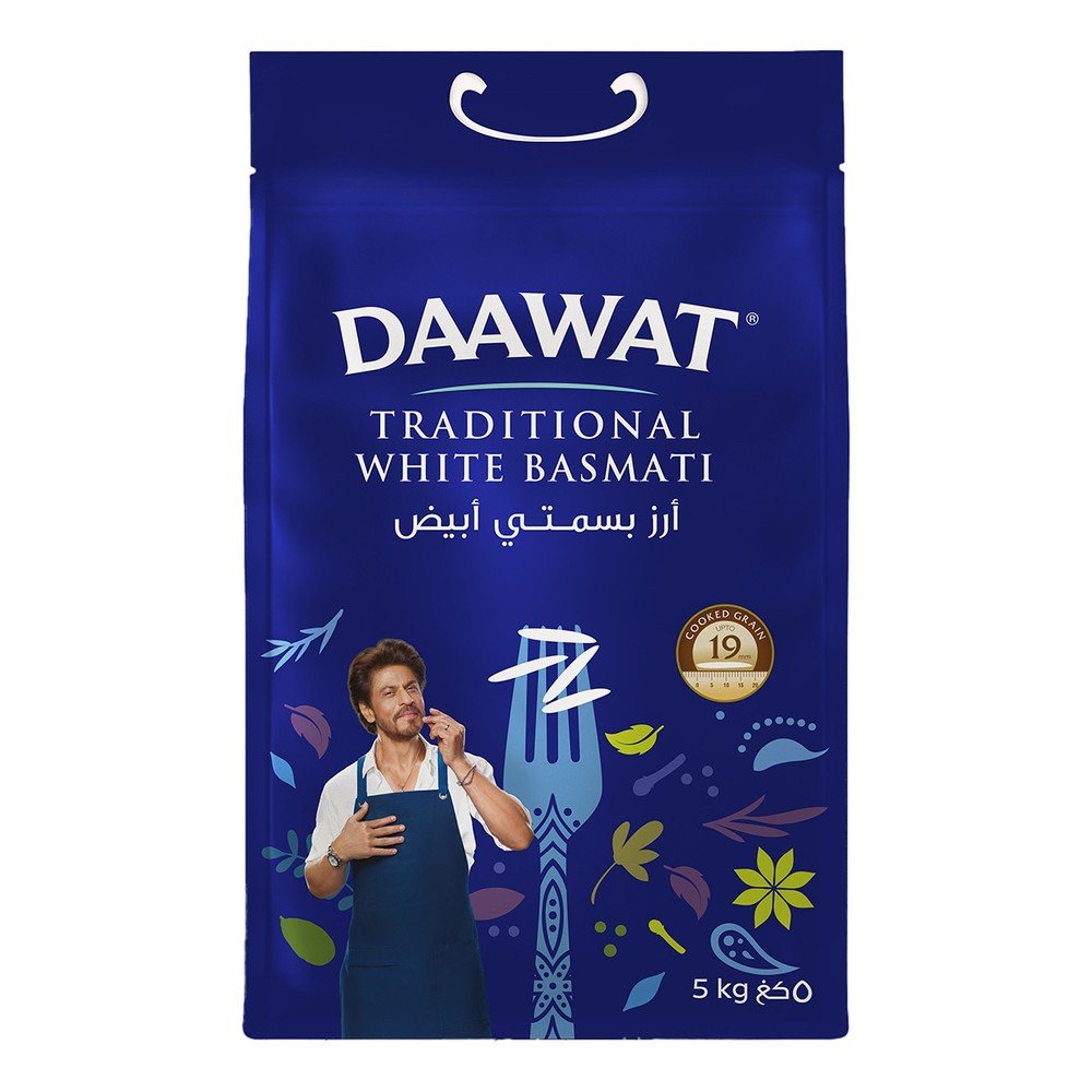 Daawat Basmati White Basmati Rice Original 5Kg