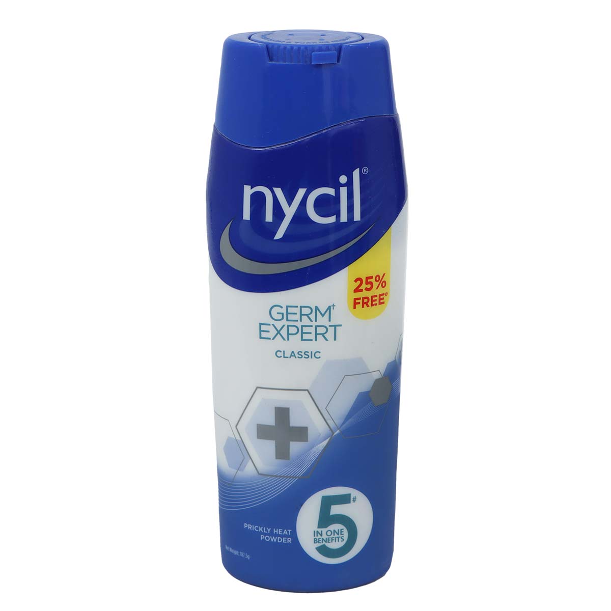 Nycil Prickly Heat Powder Germ Expert Classic 187.5g