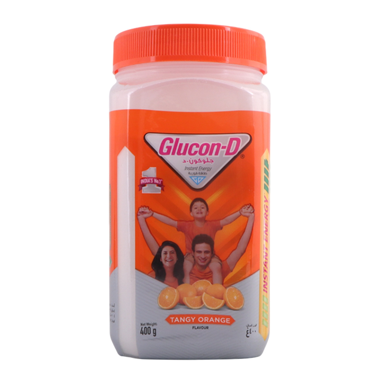 Glucon-D Powder Tangy Orange Flavour 400g