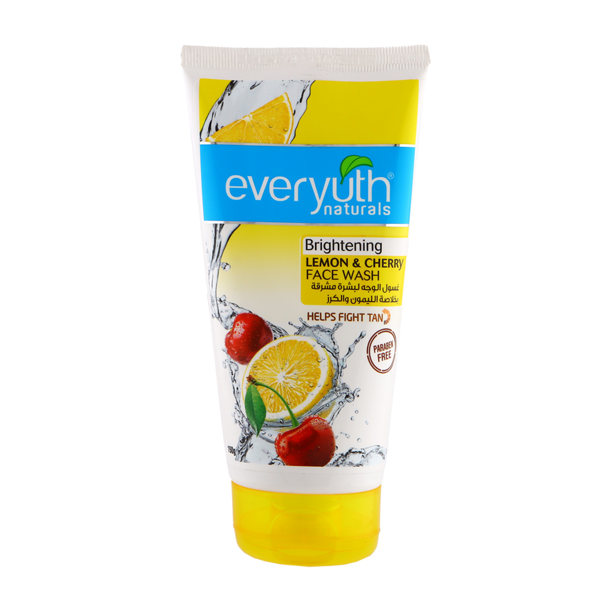 Everyuth Naturals Face Wash Brightening Lemon&Cherry 150g