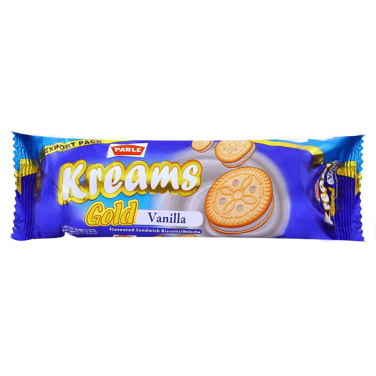 Pearl Kreams Gold Vanilla Cookies 75g