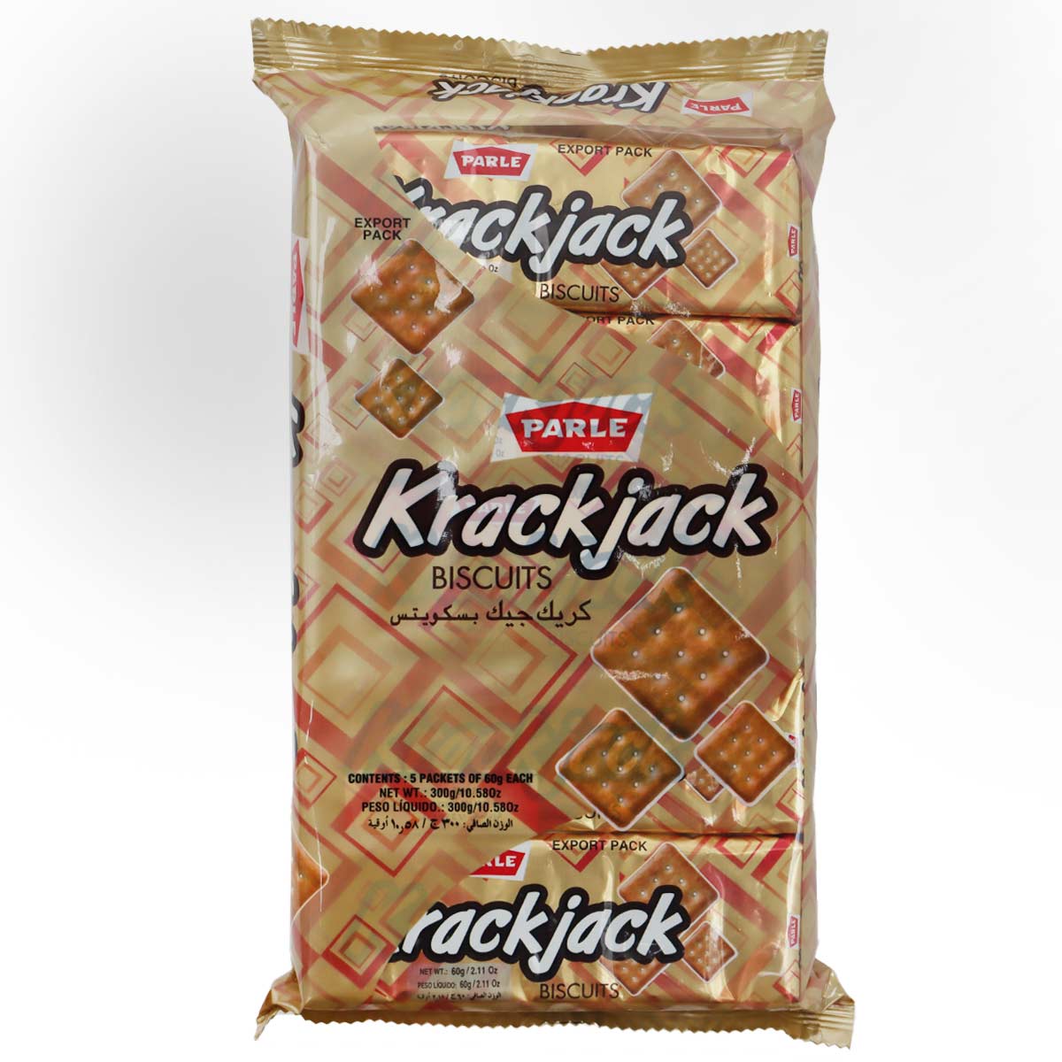 Parle Crack Jack Biscuit 5x60g