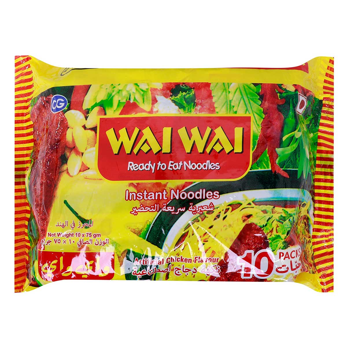 Wai Wai Instant Noodles Chicken 75g