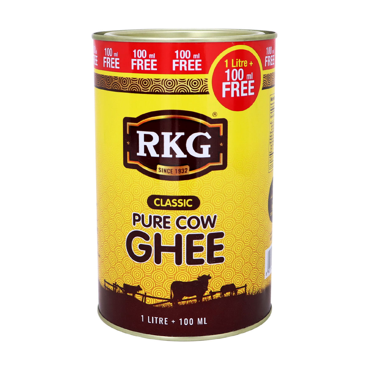 سمن بقري نقي كلاسيكي من RKG، 1 كجم