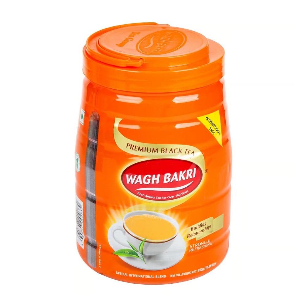 Wagh Bkri Premum Tea Jar 495Gm