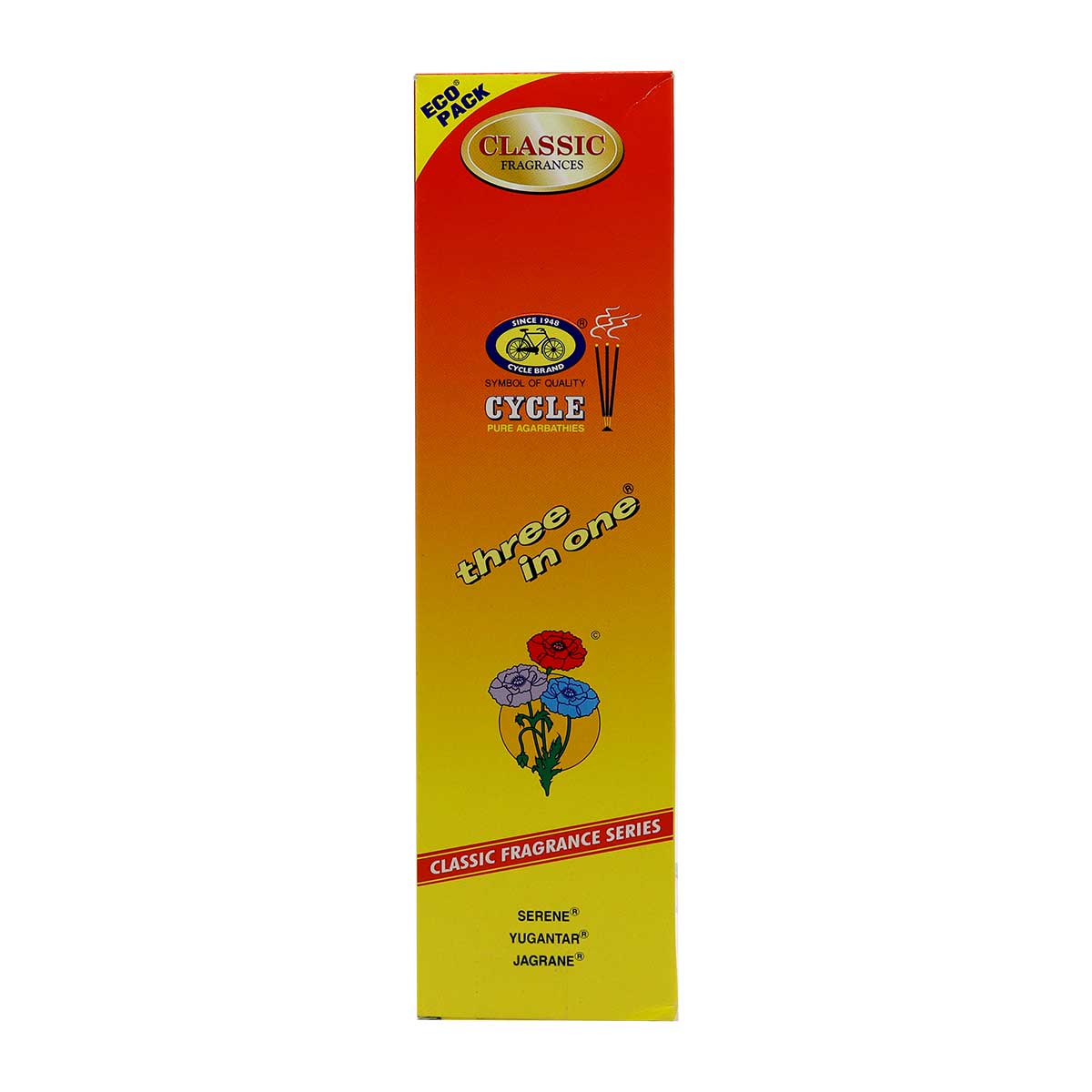 Classic Fragrances Cycle Pure Agarbathies 3 in 1