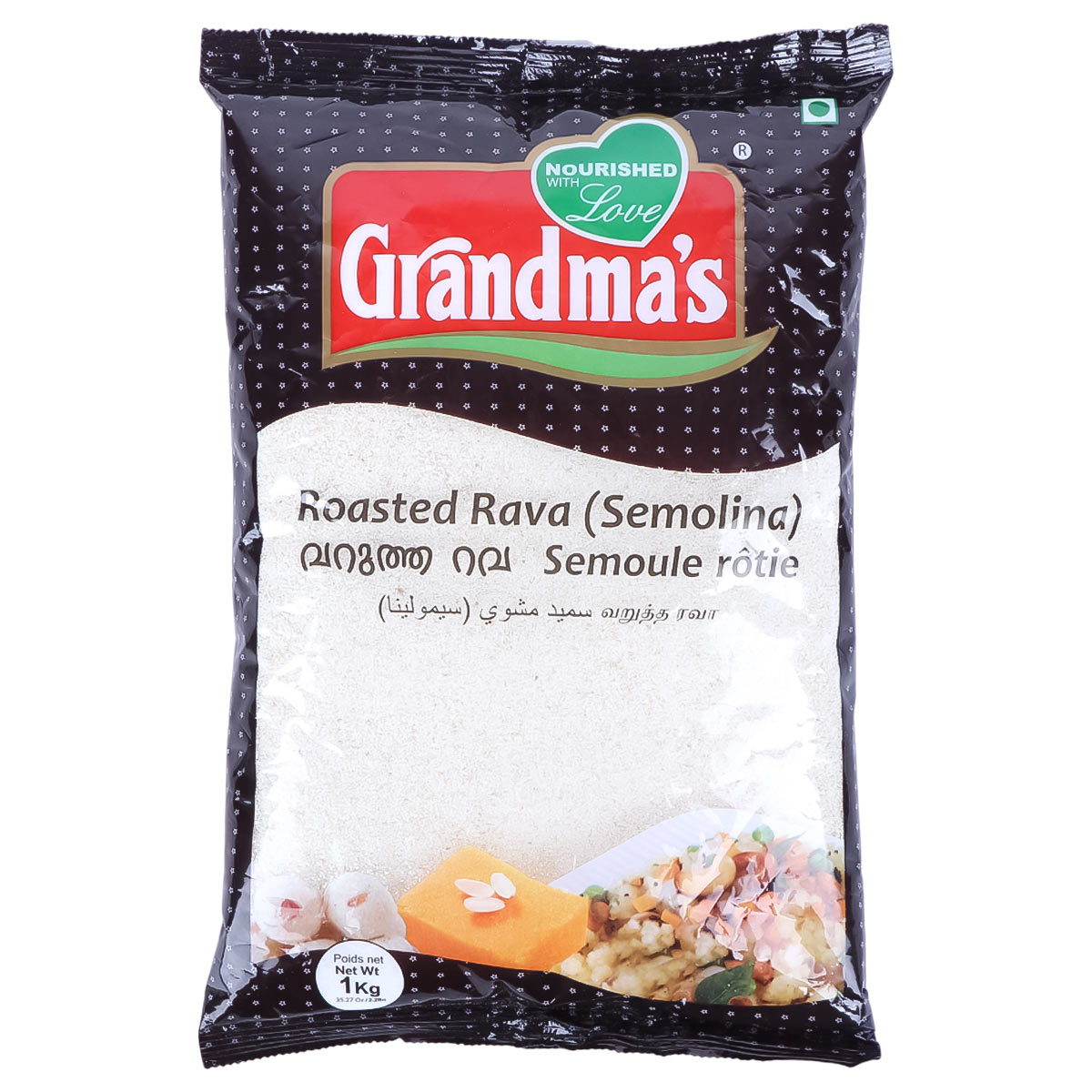 GrandmaS Roasted Rava 1Kg