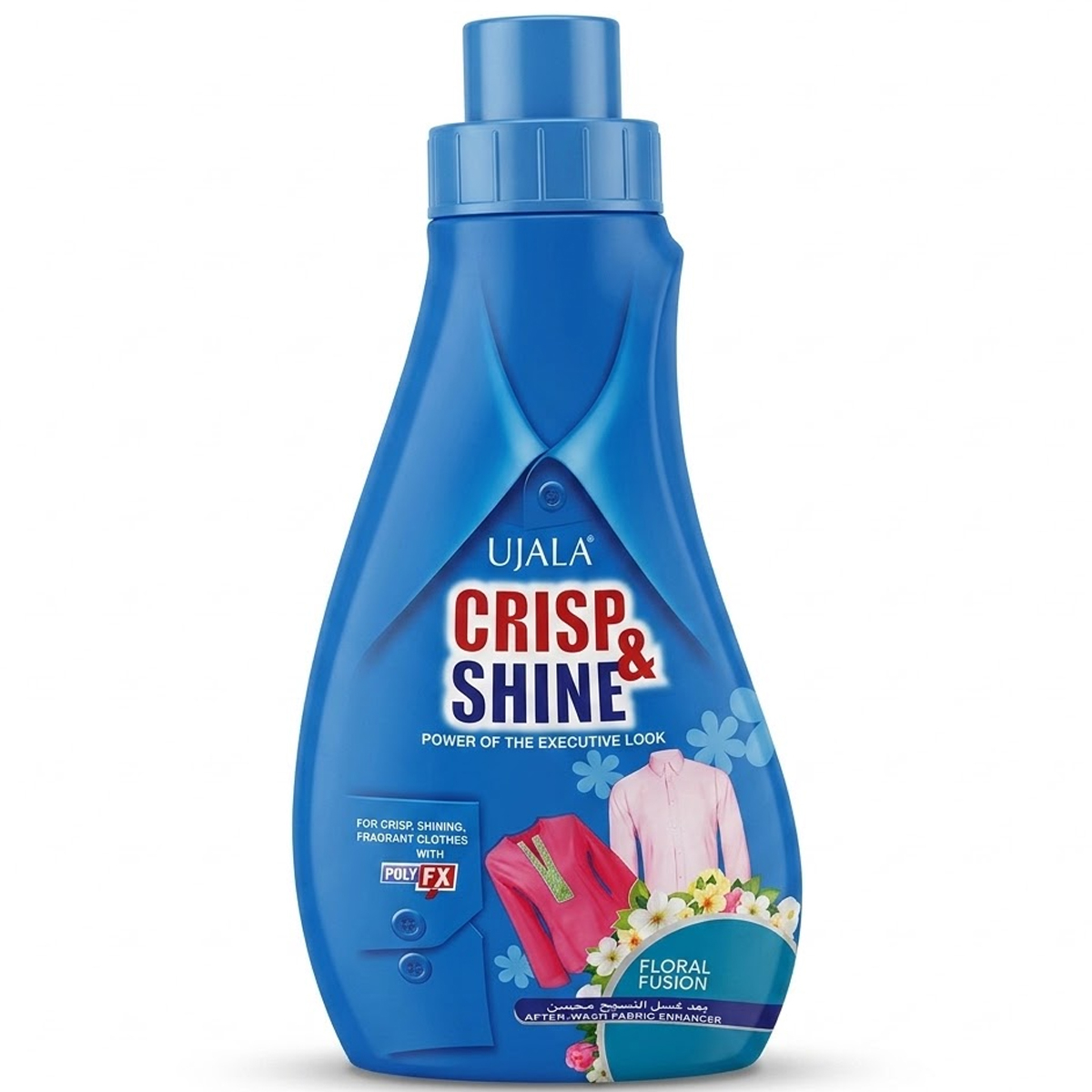 Ujala Crisp & Shine Floral Fusion Fabric Treatment Liquid 200ml