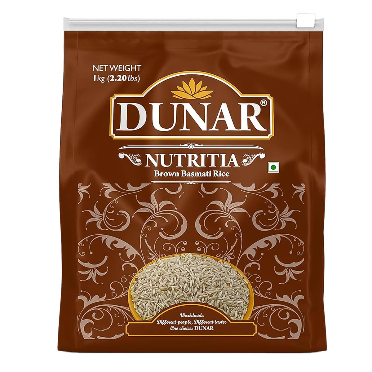 Dunar Nutritia Brown Basmati Rice 1 kg