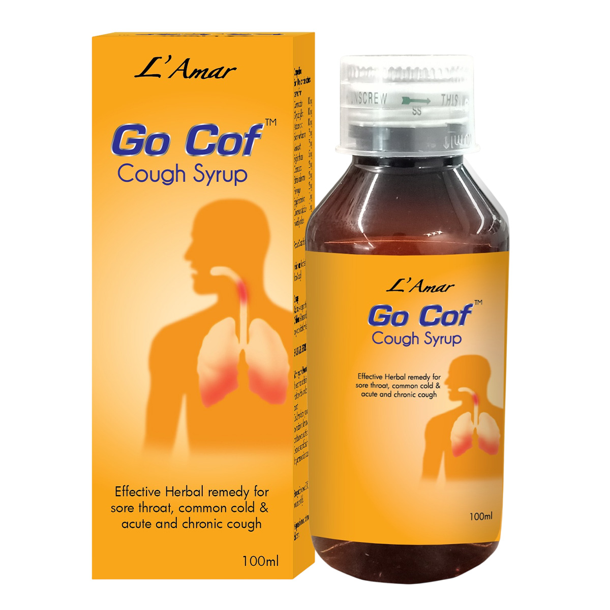 L'Amar Go Cof Cough Syrup 100ml