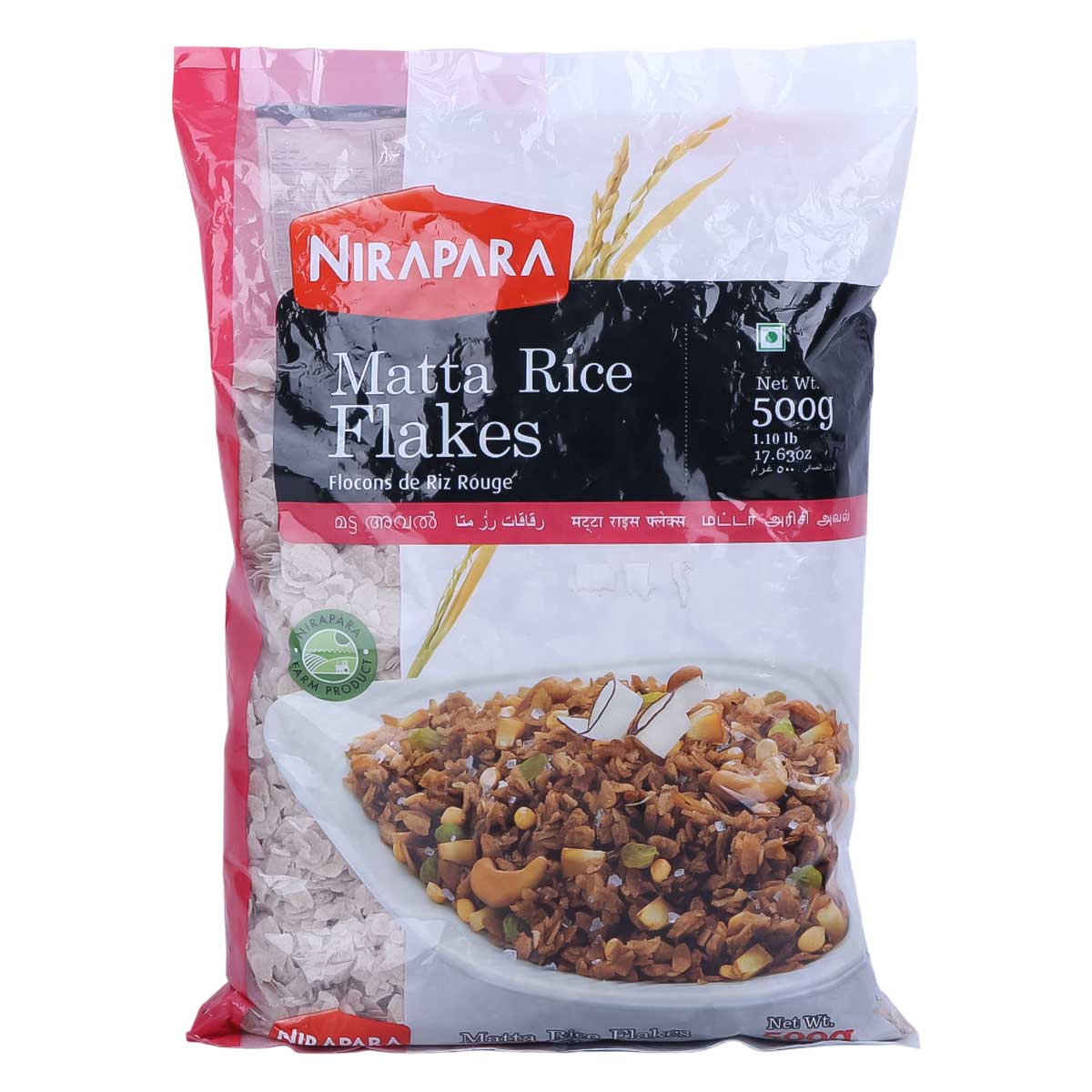 Nirapara Rice Flake Red 500Gm