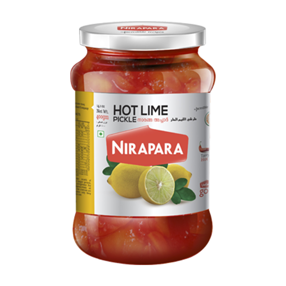 Nirapara Hot Lime Pkl 400Gm
