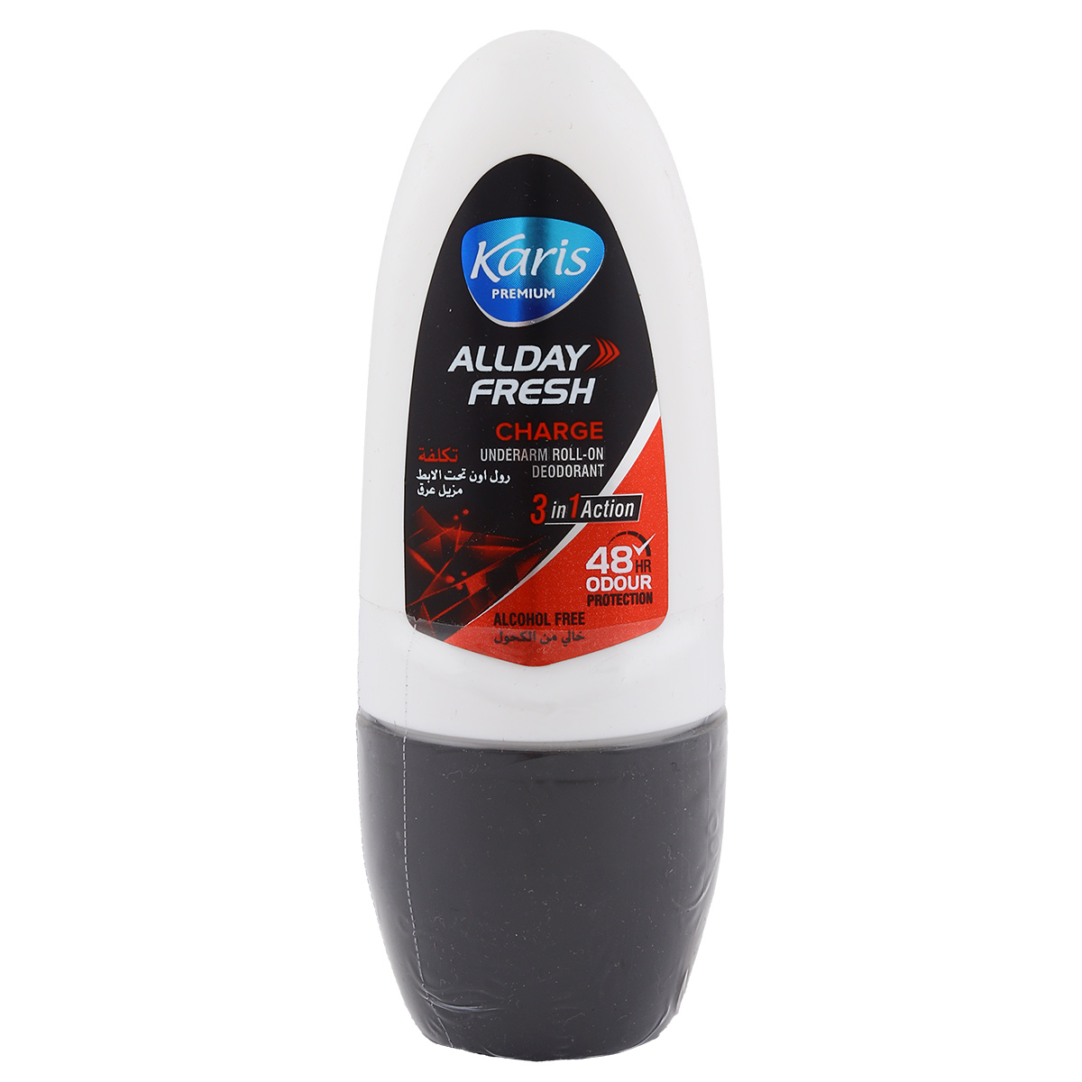 Karis Premium All Day Fresh Charge Underarm Roll-On Deodorant 50ml