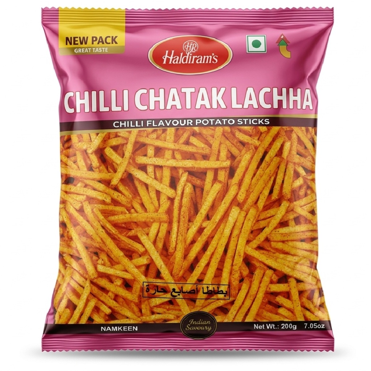 Haldiram's Chilli Chatak Lachcha 200g