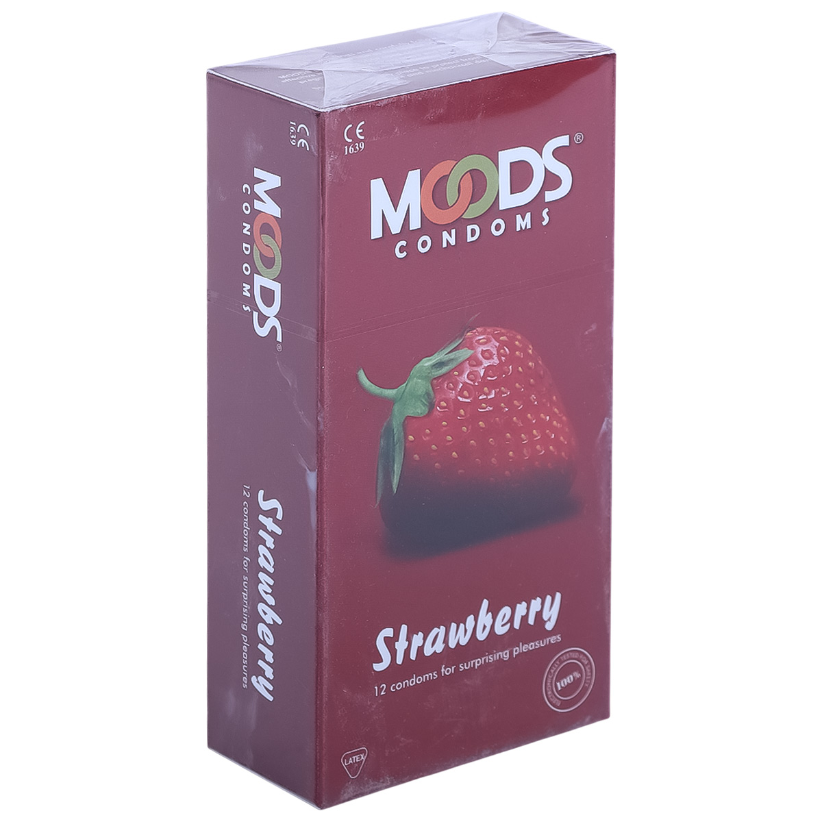 Moods Condoms Strawberry 10 Pieces