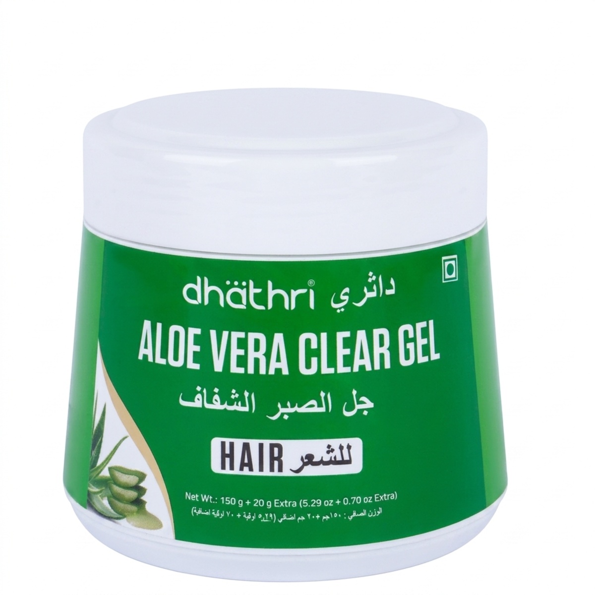 Dhatri Aloe Vera Clear Gel 150g + 20g