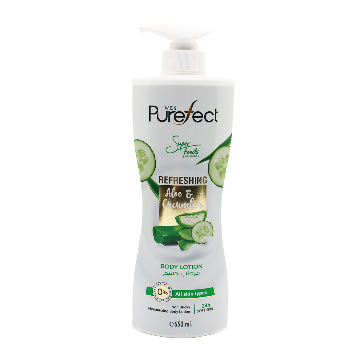 Miss Purefect Body Lotion Refreshing Aloe&Cucumber 650ml