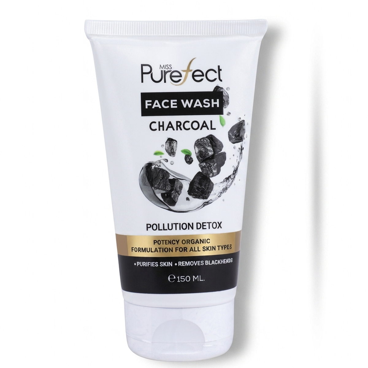 Miss Purefect Face Wash Charcoal Pollution Detox 150ml
