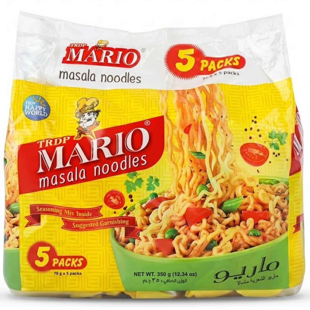 Mario Instant Masala Noodles 5 x 70g