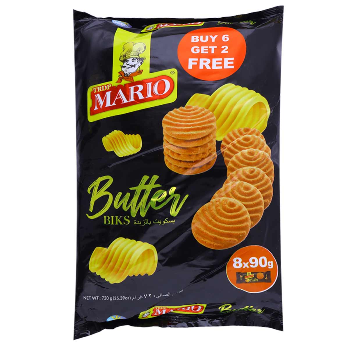 Mario Butter Biscuits 90g