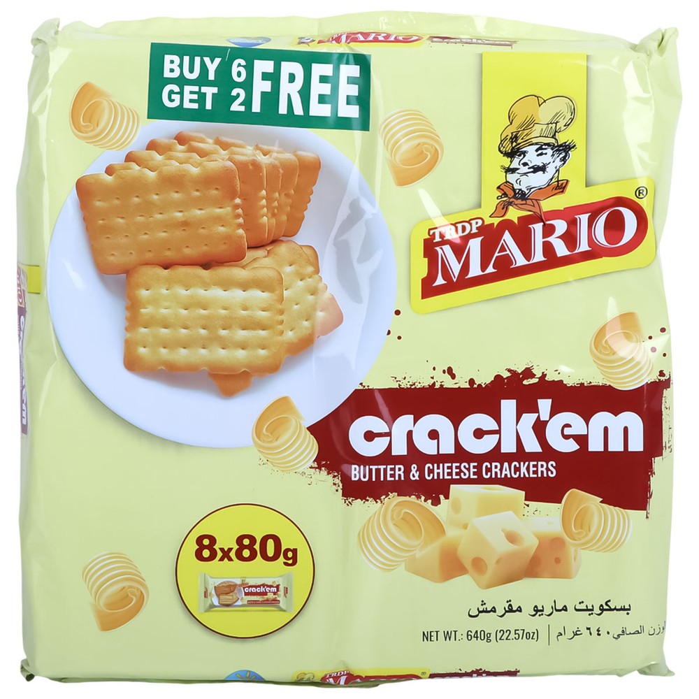 TRDP Mario Butter & Cheese Biscuits 