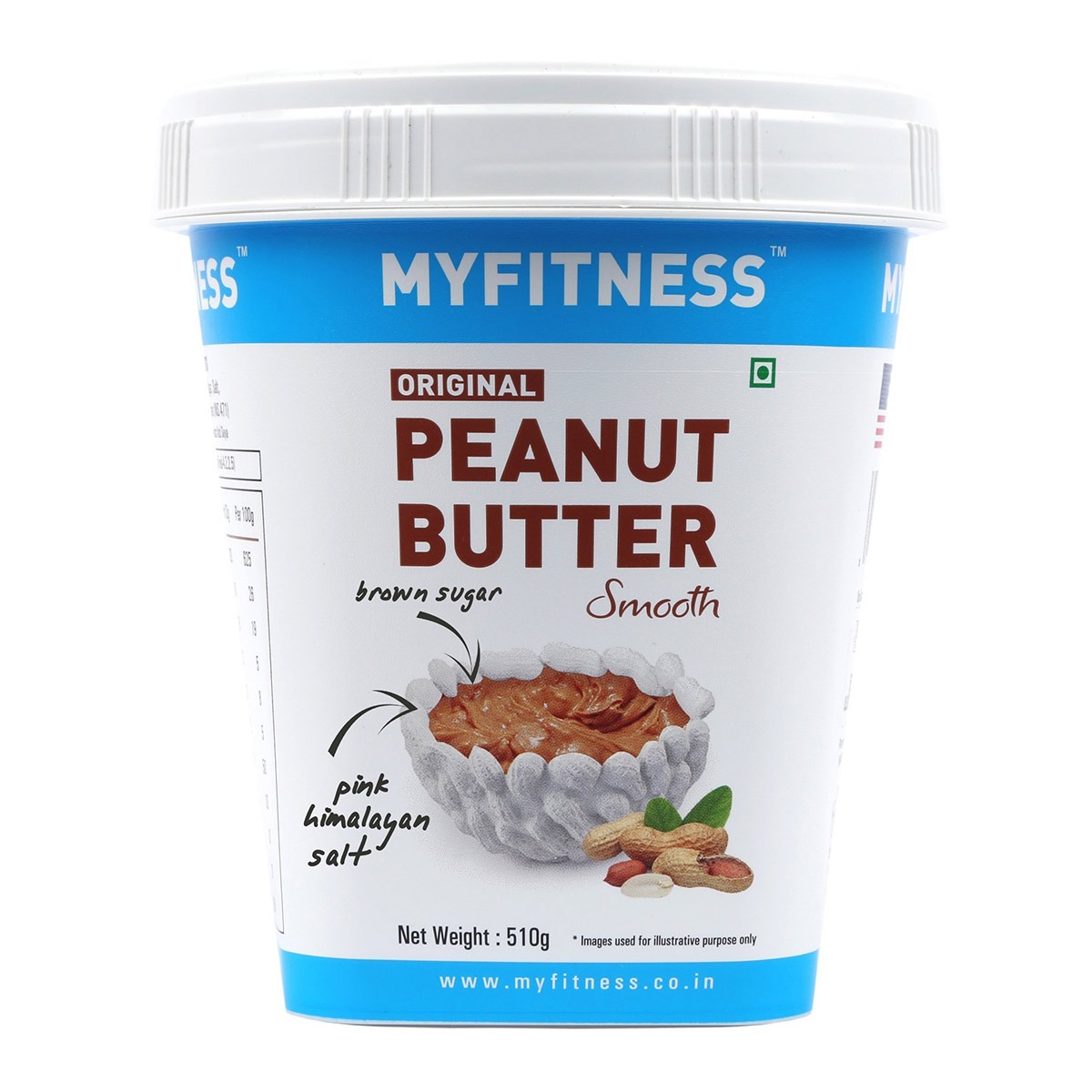 My Fitness Chocolate Peanut Butter Smooth 510g