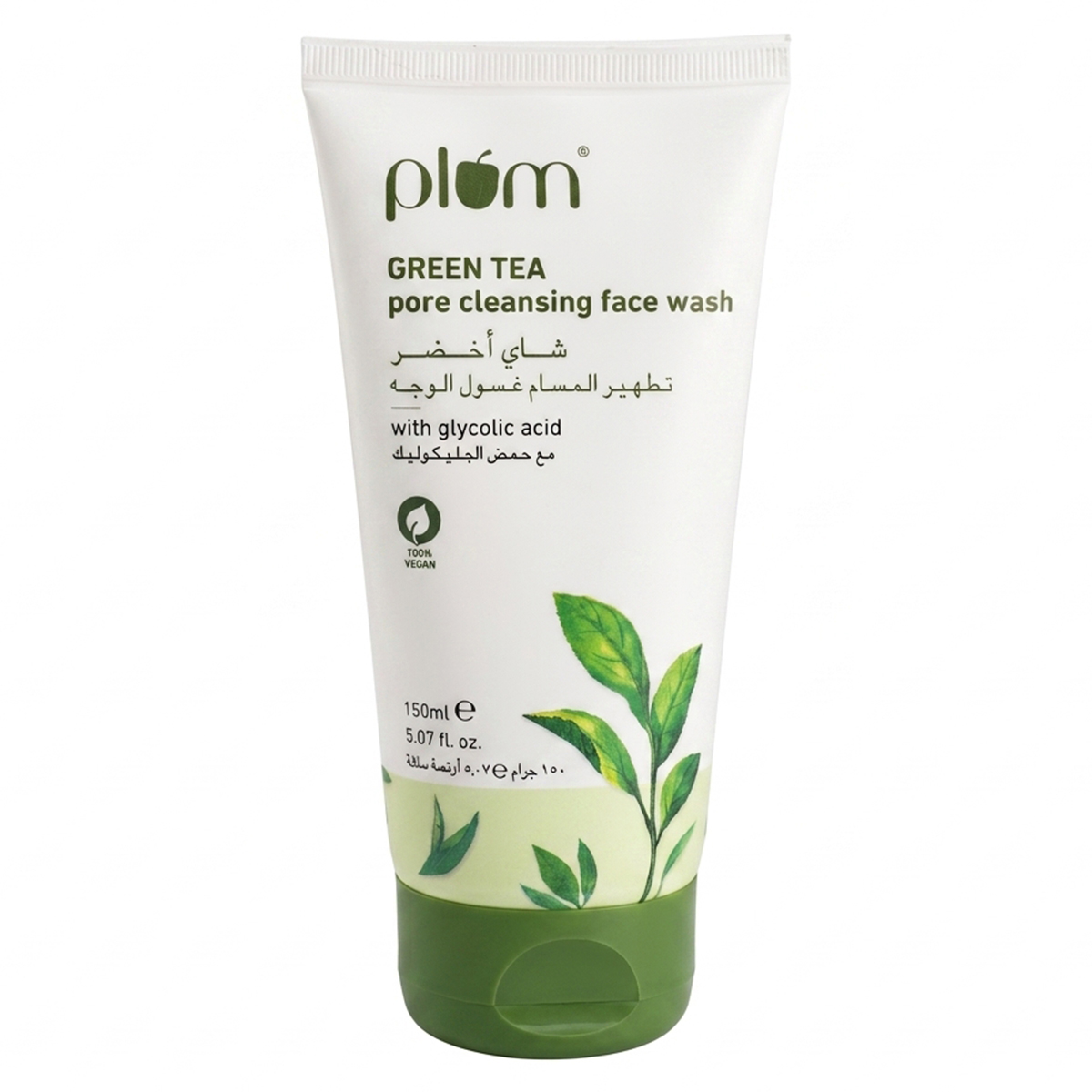 Plusm Green Tea Pore Cleansing Face Wash 150ml