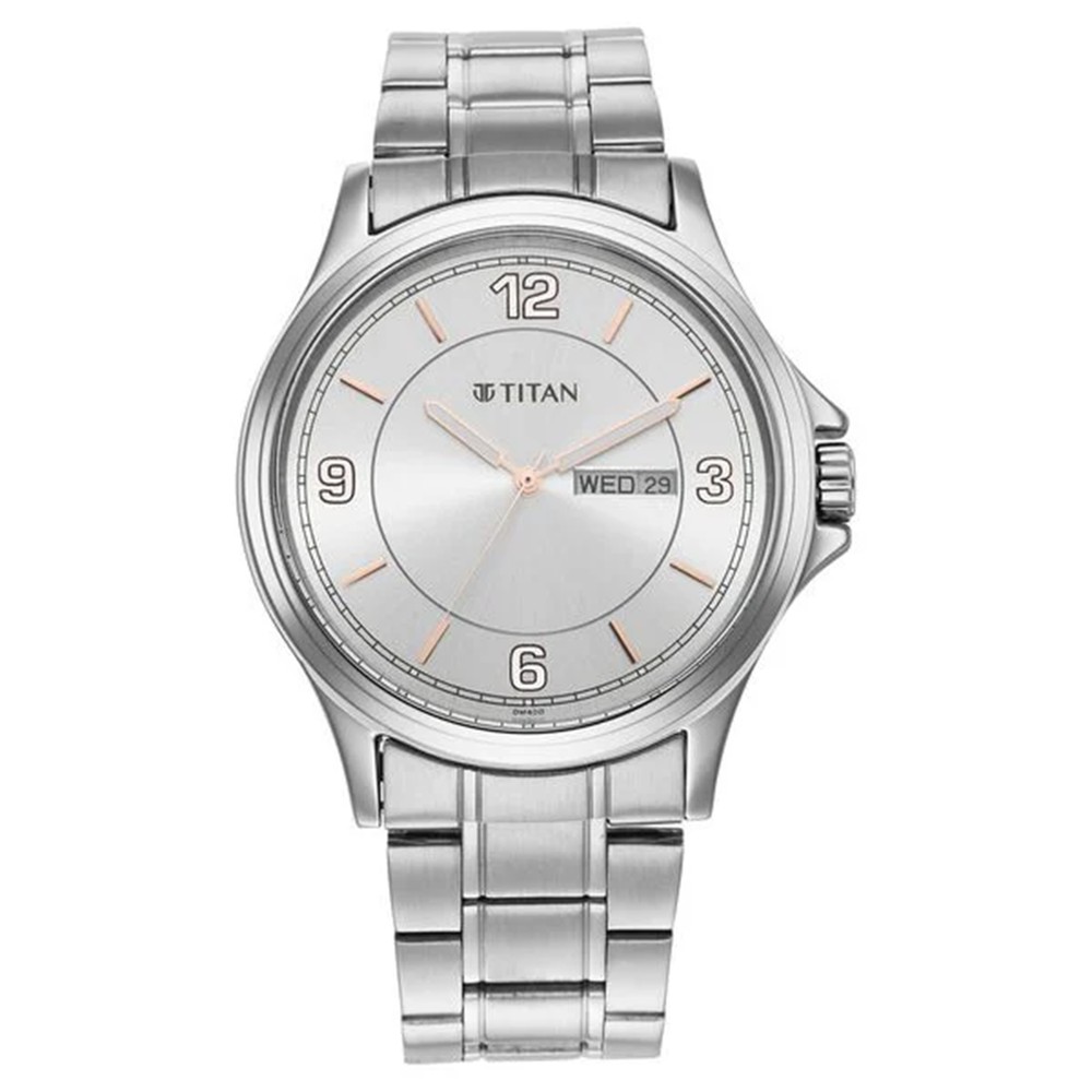 Titan Gents Watch Silver 1870SM01
