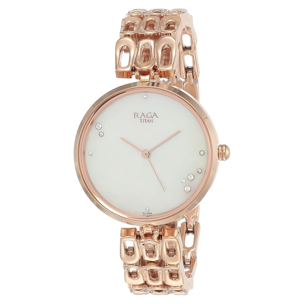 Titan Ladies Watch White DNS2659WM01