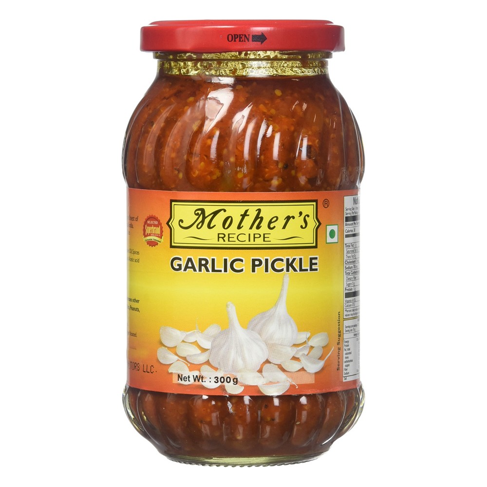 Mothers Garlic Pkl/Oil 300Gm